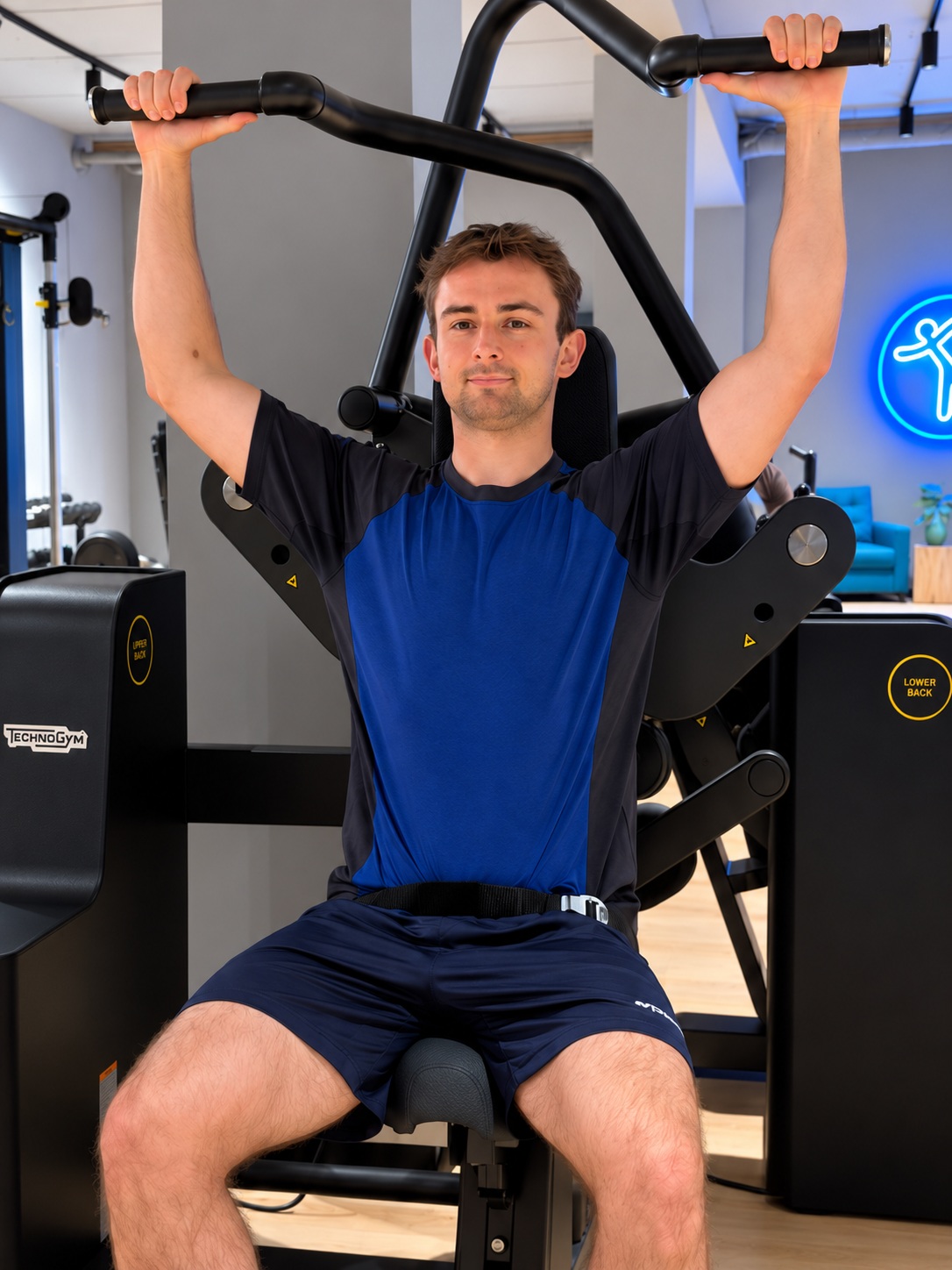 Luca im Medical Fitness Studio